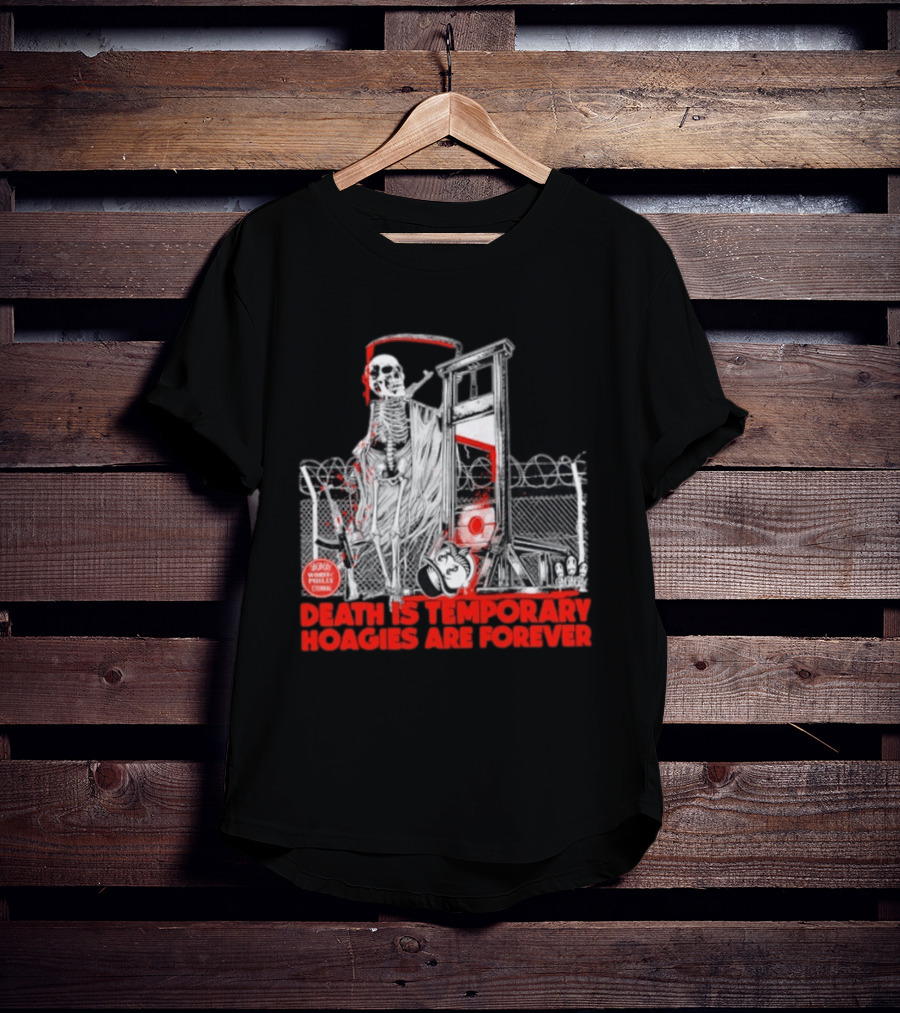 Death Is Temporary Huggies Are Forever Philly Comedy 2023 Mom's T-Shirt