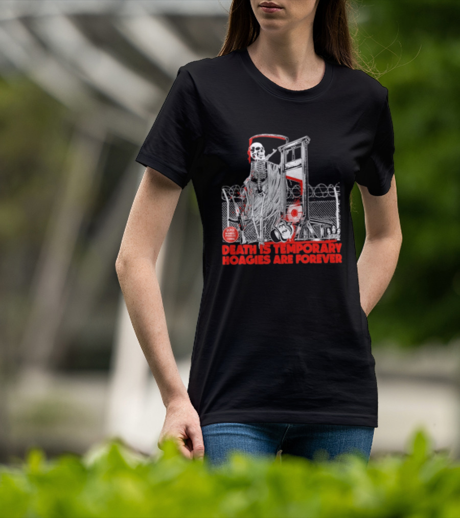 Death Is Temporary Huggies Are Forever Philly Comedy 2023 Mom's T-Shirt
