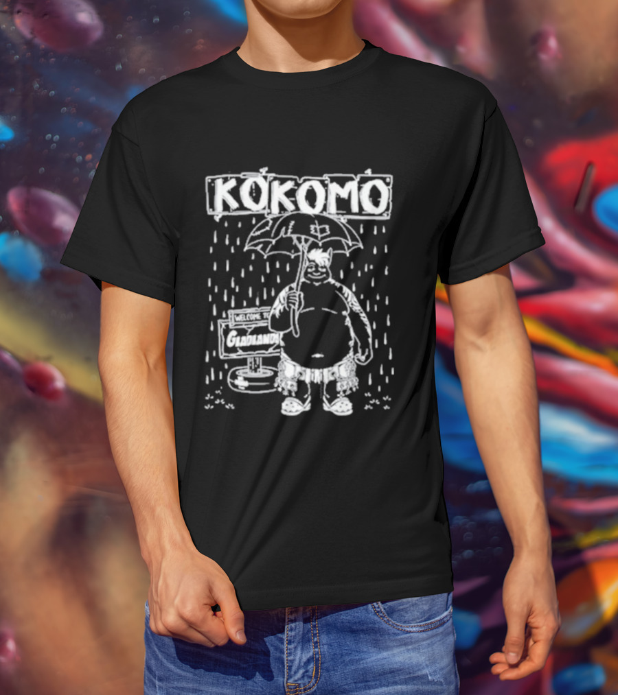 Kokomo Dimension 20 Gladlands Rainy Day Umbrella T-Shirt