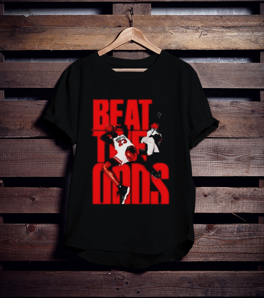 Beat The Odds Michael Jordan 23 Chicago Bulls T-Shirt