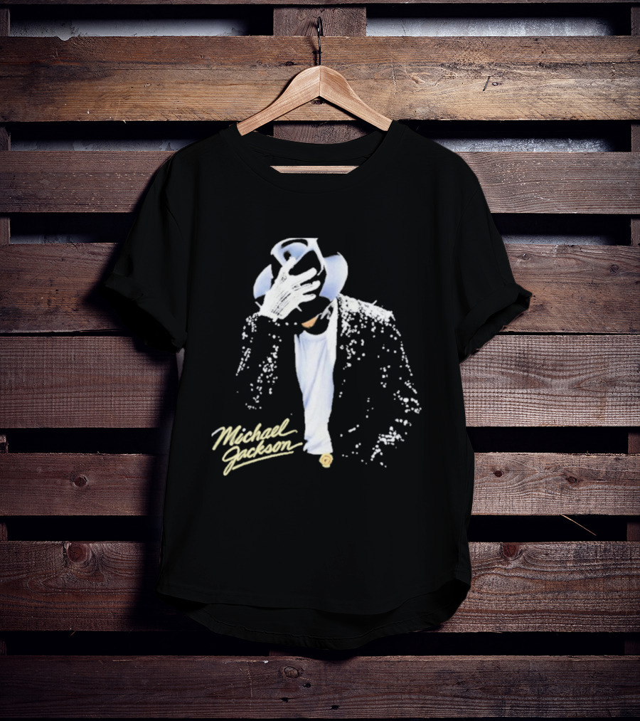 Mj Michael Jackson Iconic King Of Pop T-Shirt
