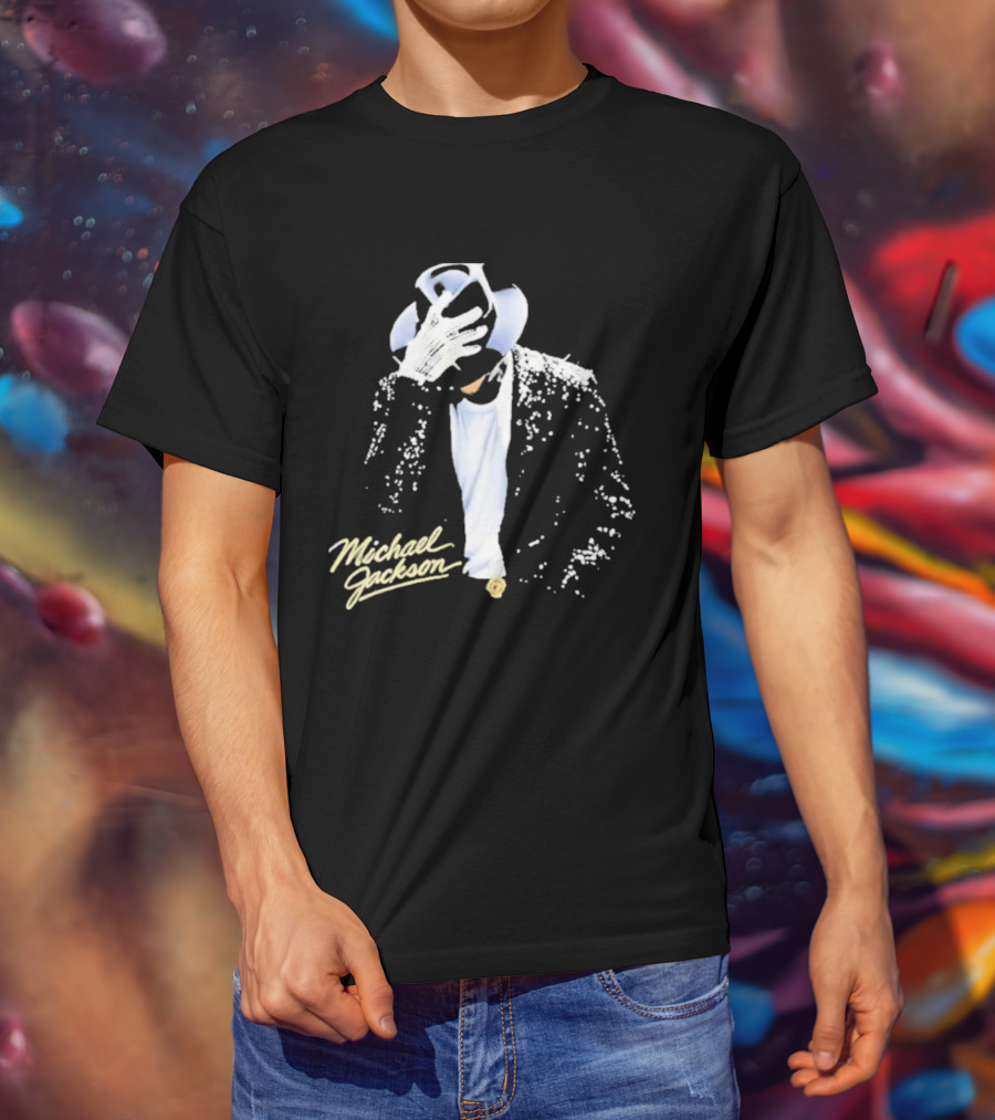 Mj Michael Jackson Iconic King Of Pop T-Shirt