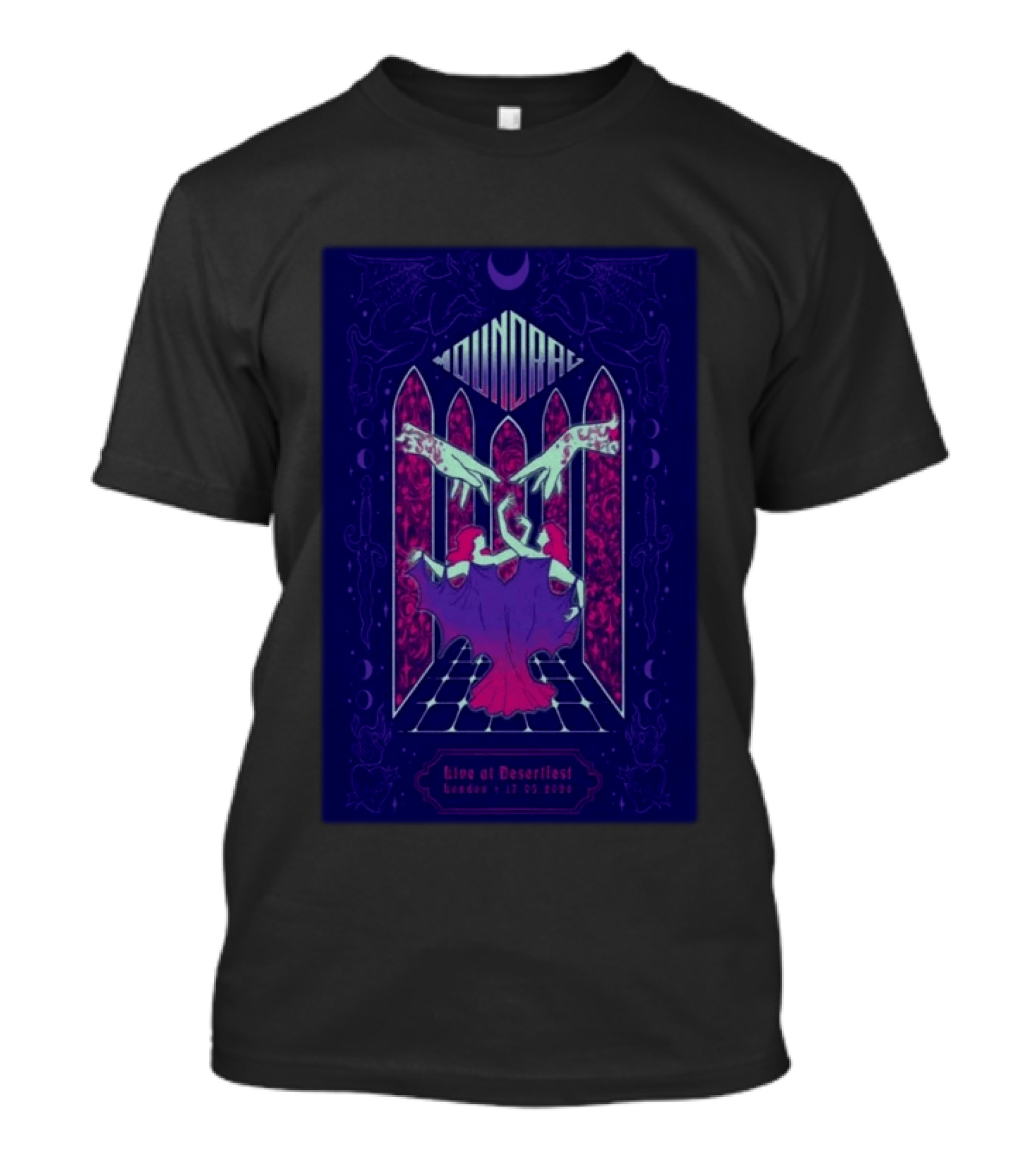 Moundrag Live At Desertfest London May 17 2026 T-Shirt