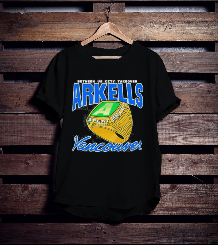 Arkells 3 Peat Mixx Vancouver Tour 2026 T-Shirt
