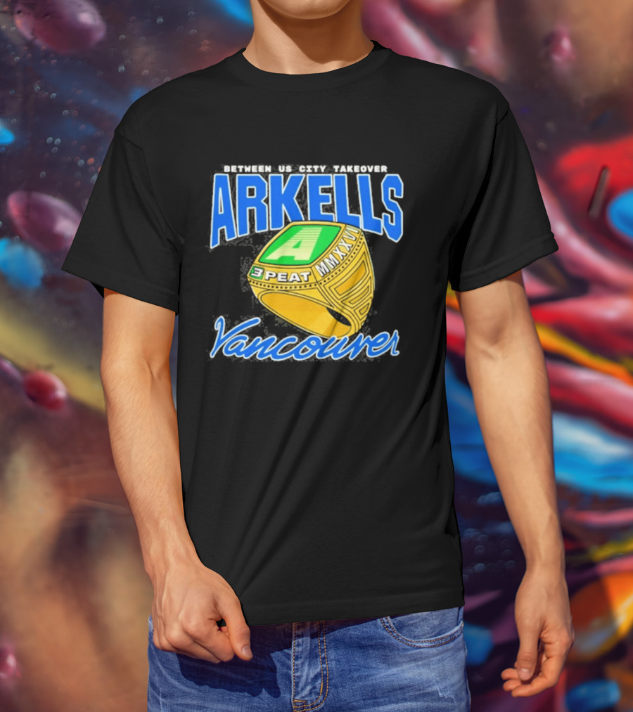 Arkells 3 Peat Mixx Vancouver Tour 2026 T-Shirt