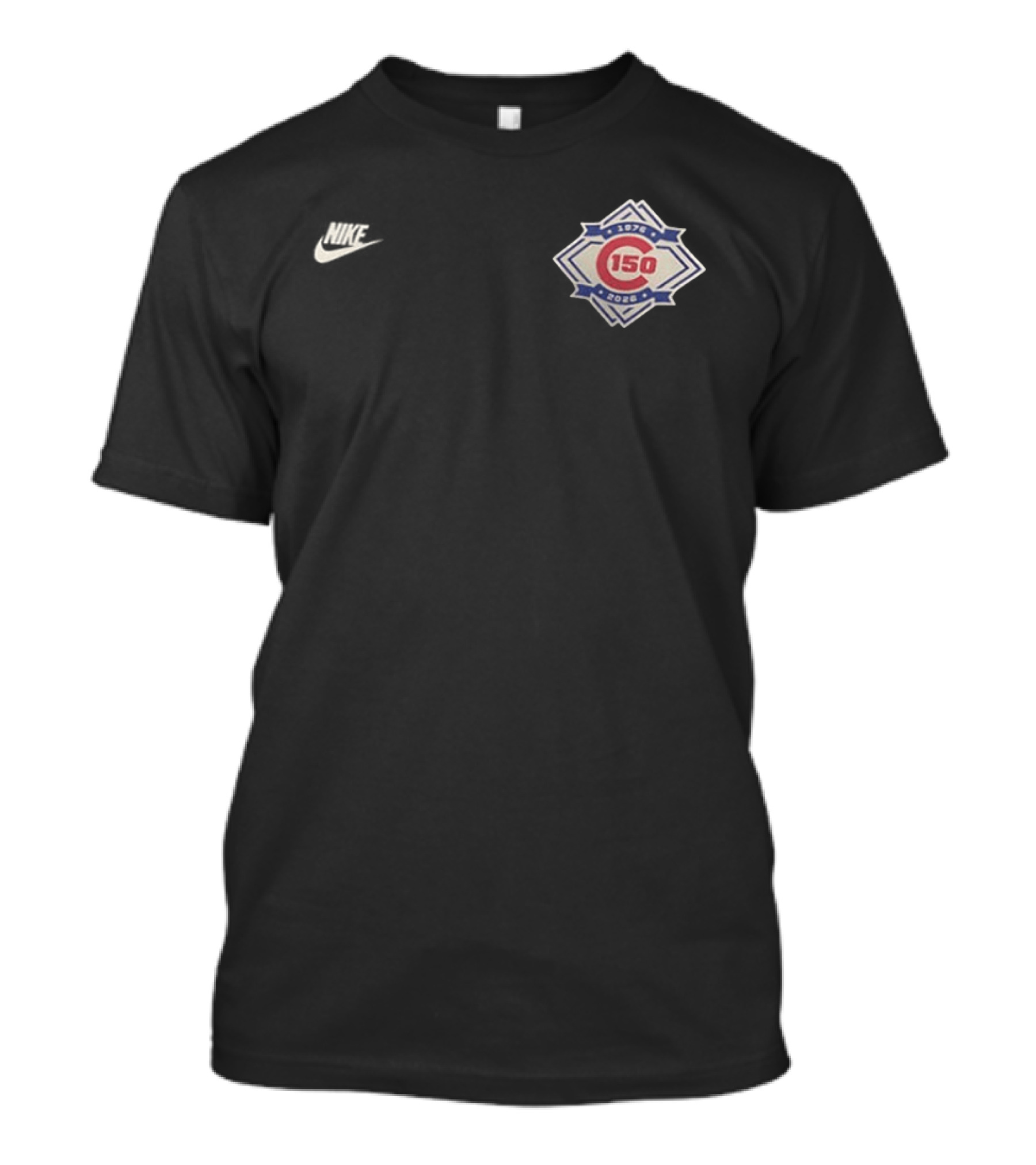 Chicago Cubs Nike 1876 2026 150th Anniversary 2 Sided C150 T-Shirt
