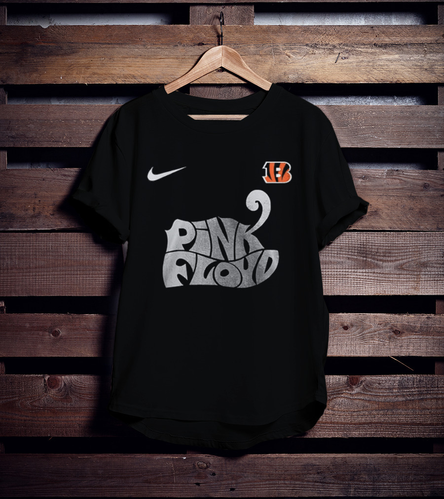 Nike Pink Floyd Cincinnati Bengals JB T-Shirt
