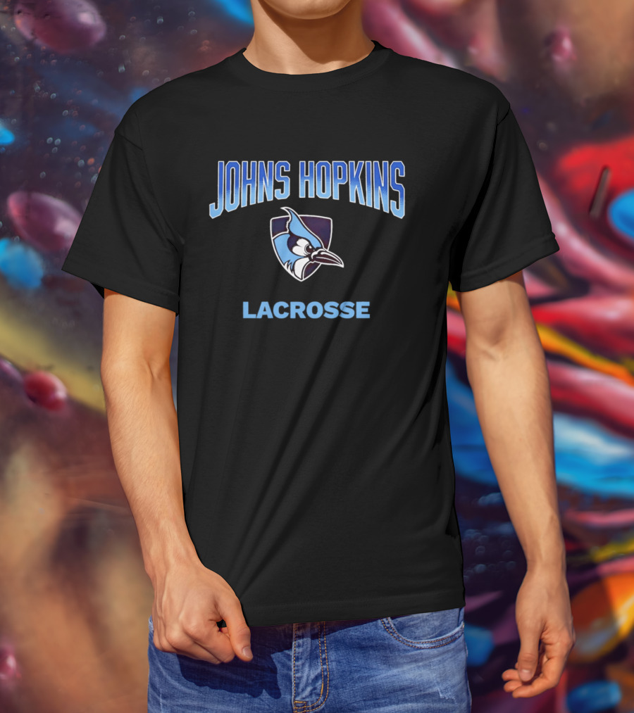 Johns Hopkins Blue Jays Lacrosse Team T-Shirt