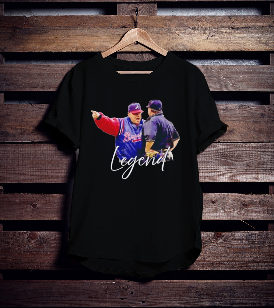 Legend Braves Bobby Cox Heated Argument With Referee T-Shirt