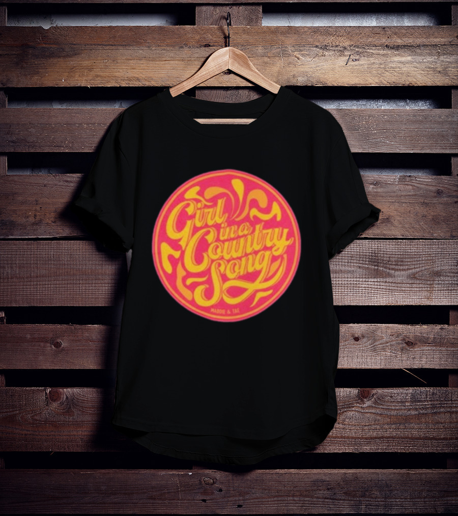 Maddie & Tae Girl In A Country Song Retro Pop T-Shirt