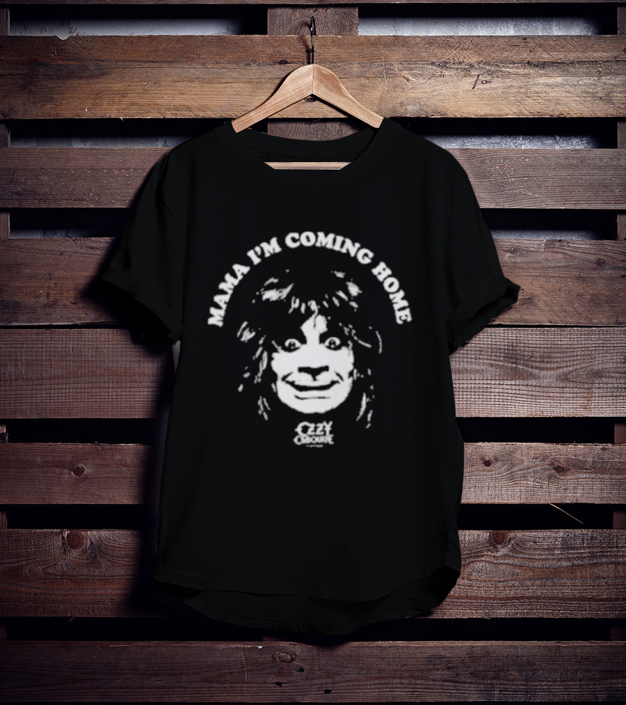 Mama I'm Coming Home Ozzy Onesie Face T-Shirt