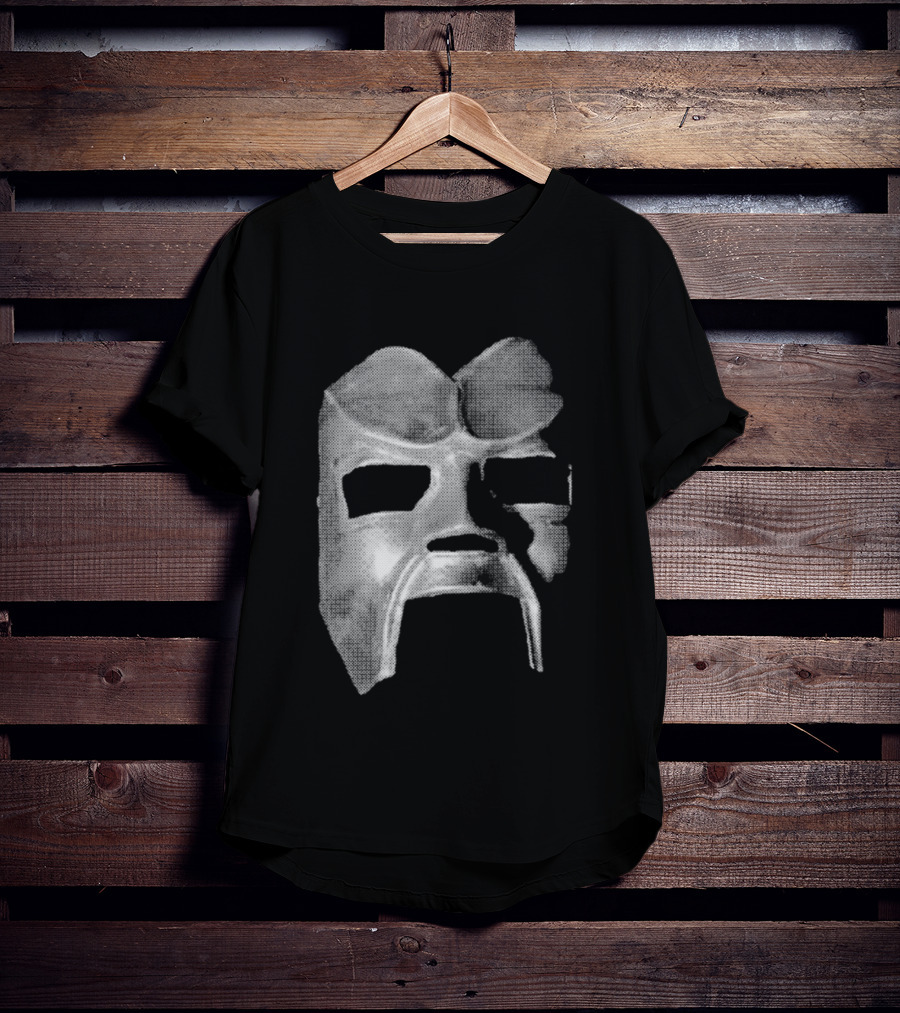 MF DOOM Doomsday 25 Mask Iconic Rap Legend T-Shirt
