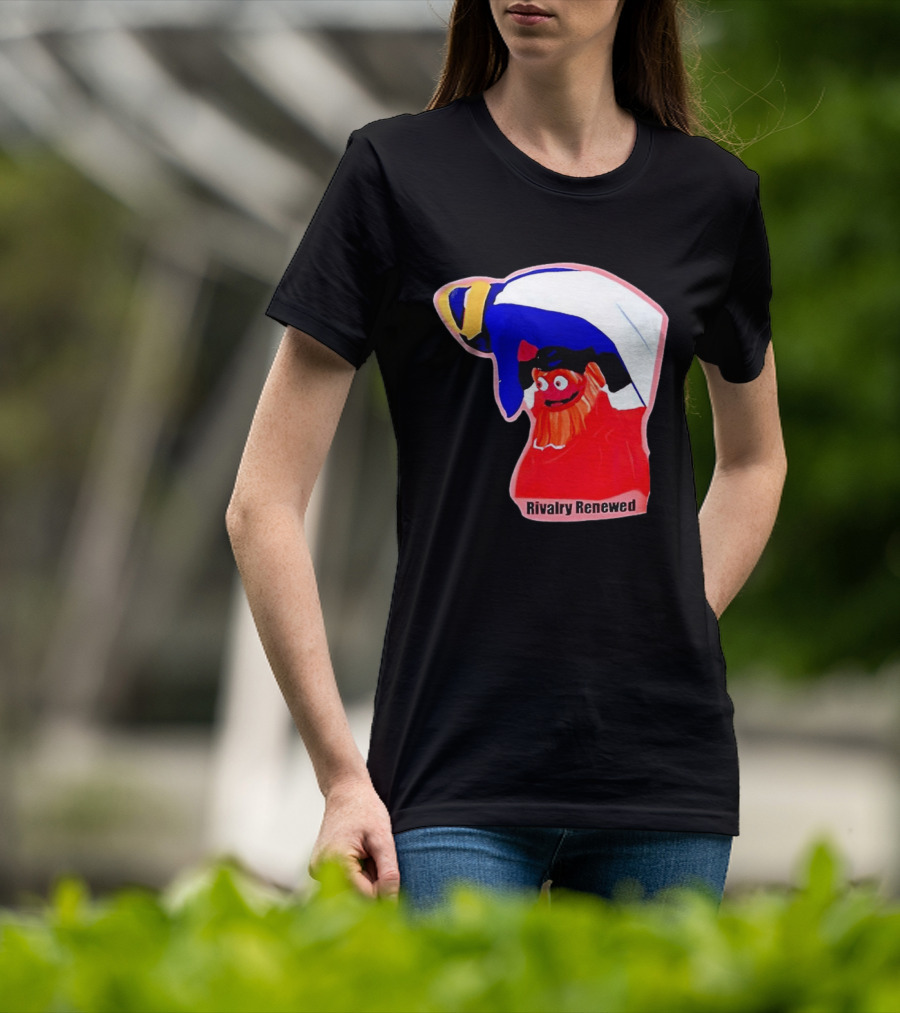Rivalry Renewed Philadelphia Flyers Penguins Matchup T-Shirt