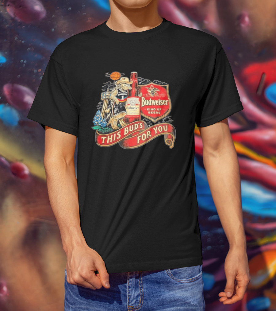 Wembanyama Budweiser King Of Beers Basketball Player T-Shirt