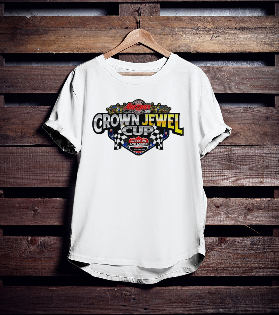 Arizona Sport Crown Jewel Cup Lucas Oil Late Model Dirt Series Floracing T-Shirt