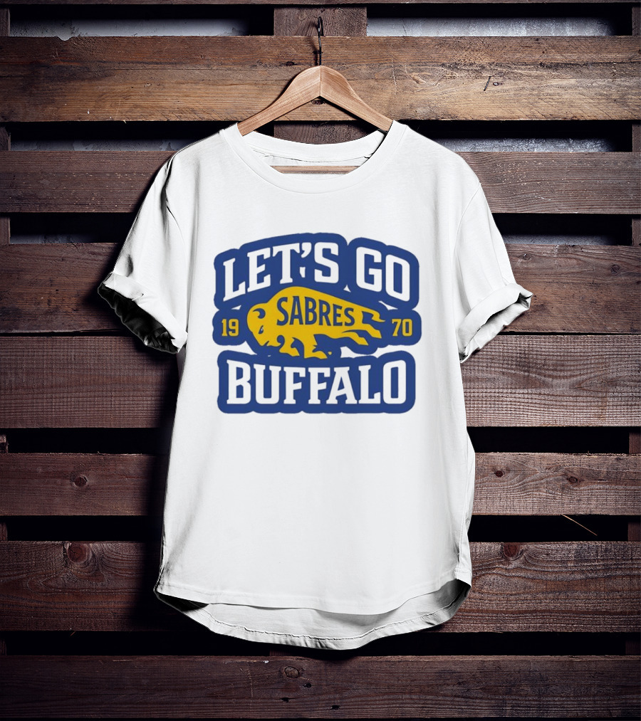 Let's Go Buffalo Sabres 1970 T-Shirt