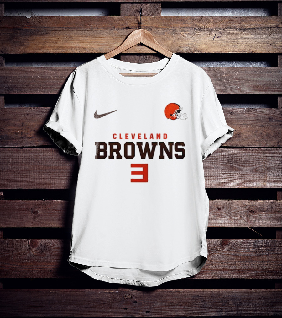 Cleveland Browns Nike Slim Shady Mask Collaboration With Eminem 3 T-Shirt