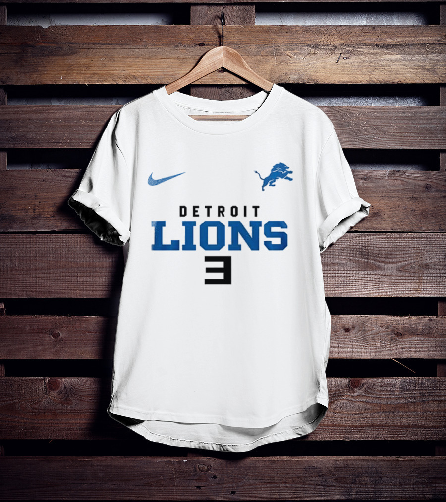 Nike Detroit Lions Eminem Slim Shady Mask T-Shirt