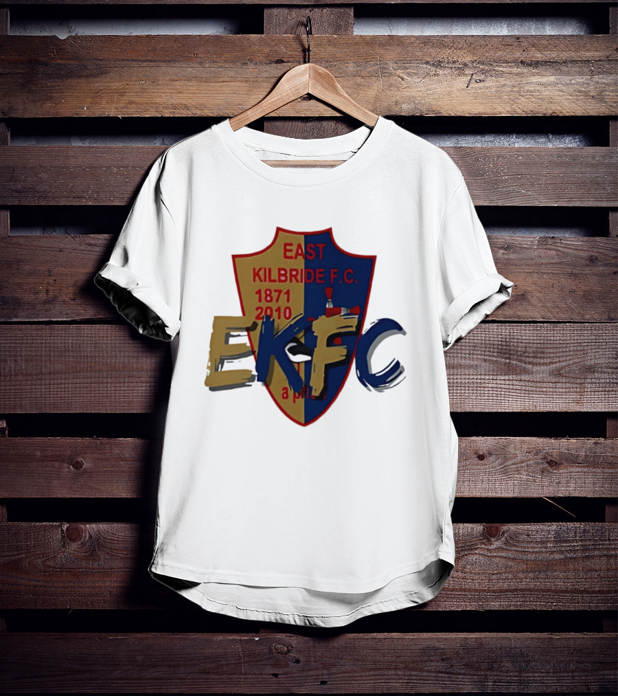 East Kilbride F.C. EKFC 1871 2010 Crest T-Shirt