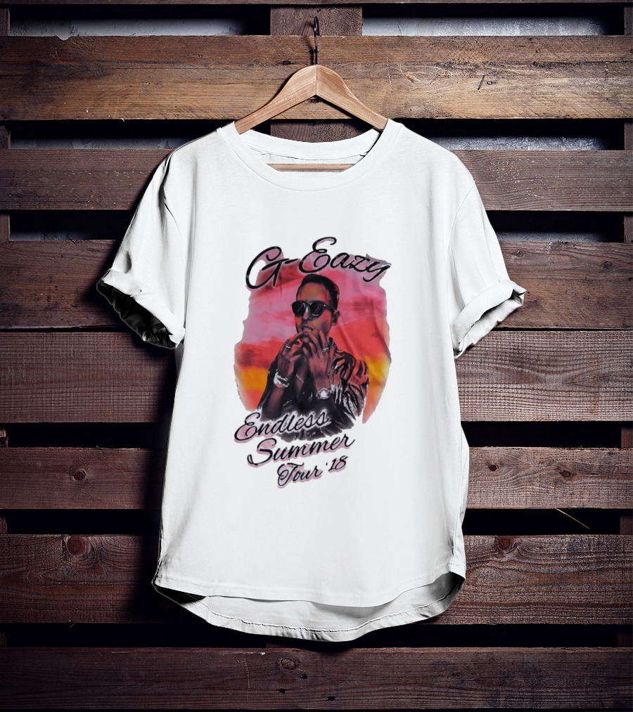 G Eazy Endless Summer Tour 2018 Retro Sunset T-Shirt