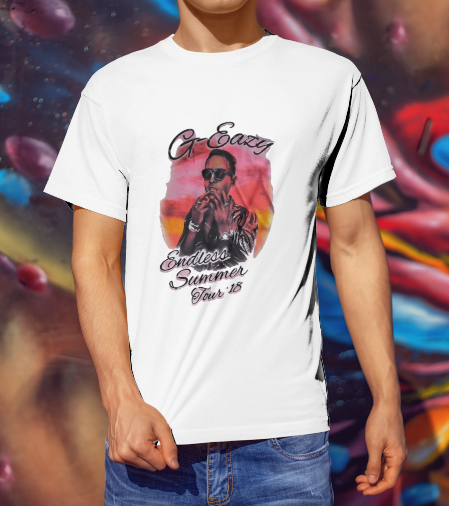 G Eazy Endless Summer Tour 2018 Retro Sunset T-Shirt