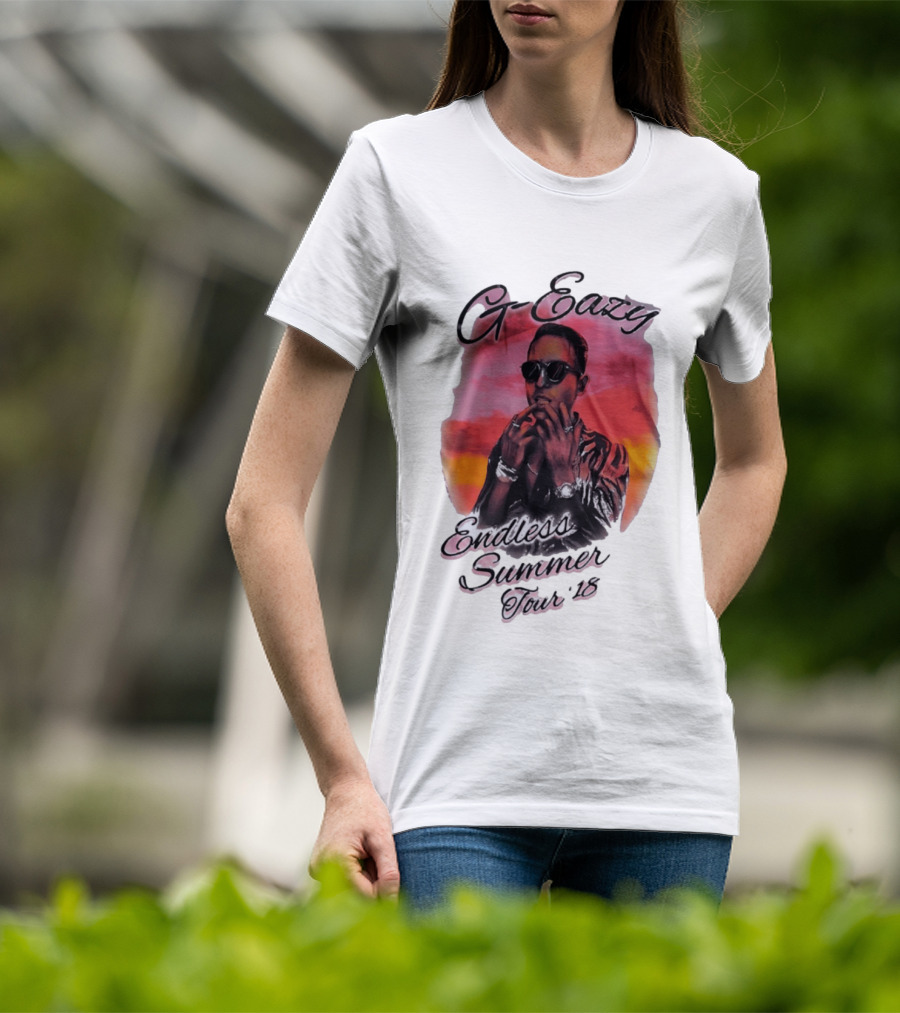 G Eazy Endless Summer Tour 2018 Retro Sunset T-Shirt
