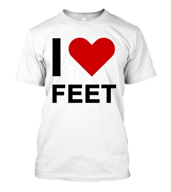 I Heart Feet T-Shirt