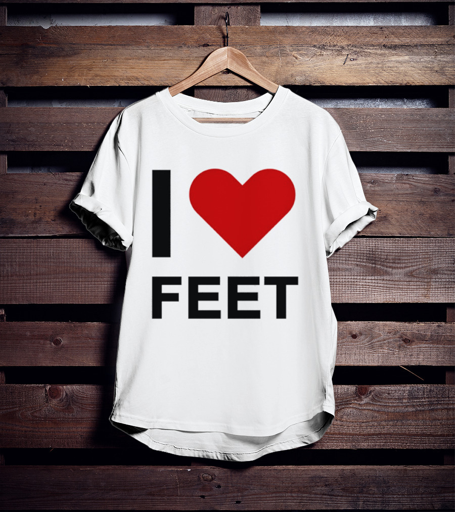 I Heart Feet T-Shirt