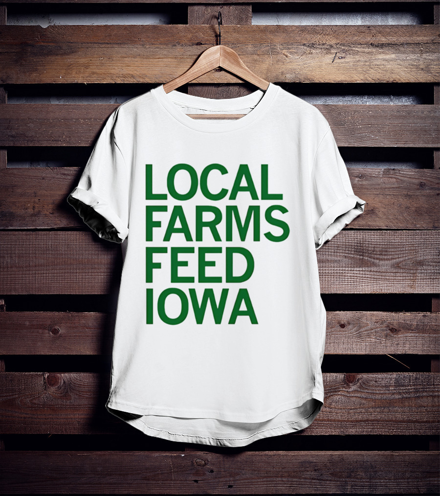 Iowa Valley RC&D Local Farms Feed Iowa T-Shirt