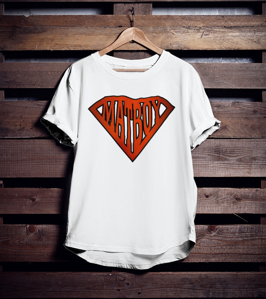 Matboy Oklahoma Wrestling Superhero T-Shirt