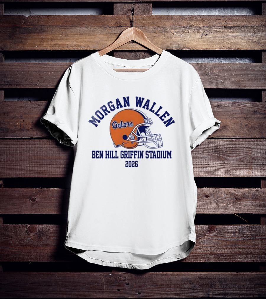 Morgan Wallen Florida Gators Ben Hill Griffin Stadium 2026 T-Shirt