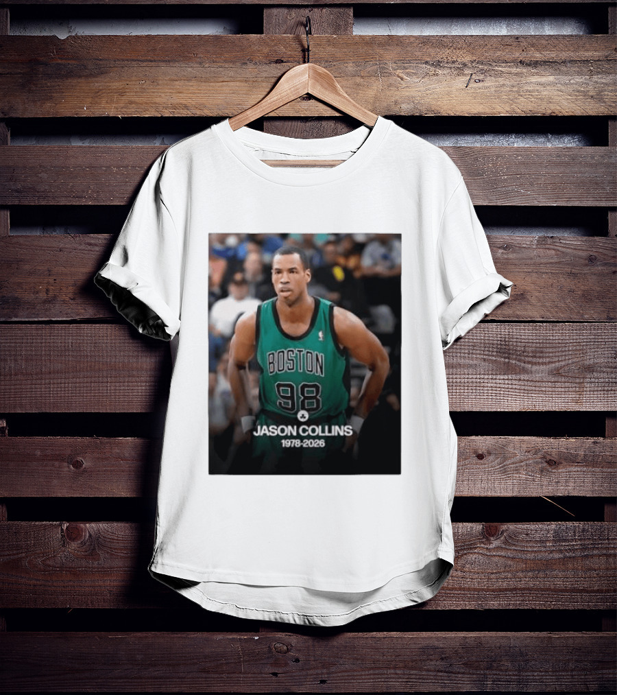 Boston Jason Collins 1978 2026 98 Rest In Peace T-Shirt