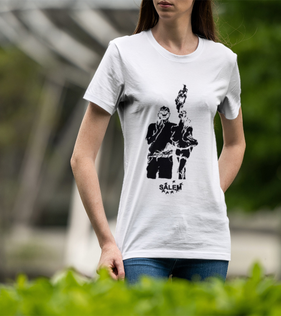 SALEM 2026 Witch Trials Halloween Festival Vintage Lantern T-Shirt
