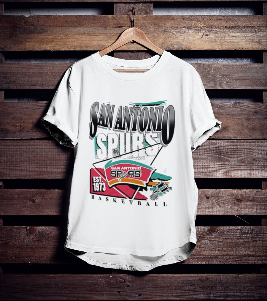 San Antonio Spurs Basketball Est 1973 T-Shirt