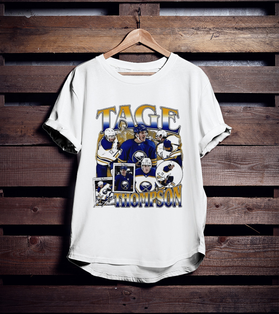 Tage Thompson Buffalo Sabres 2026 NHL Hockey Enthusiast's Choice T-Shirt
