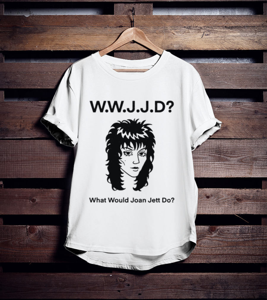 WWJD What Would Joan Jett Do T-Shirt