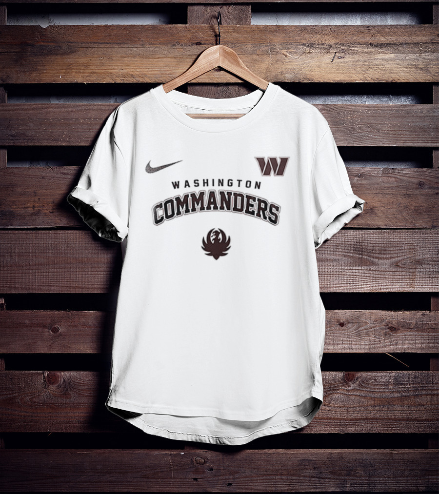 Nike Washington Commanders W Logo X Hank Williams Jr All My Rowdy Friends Are Coming Over For Monday Night T-Shirt
