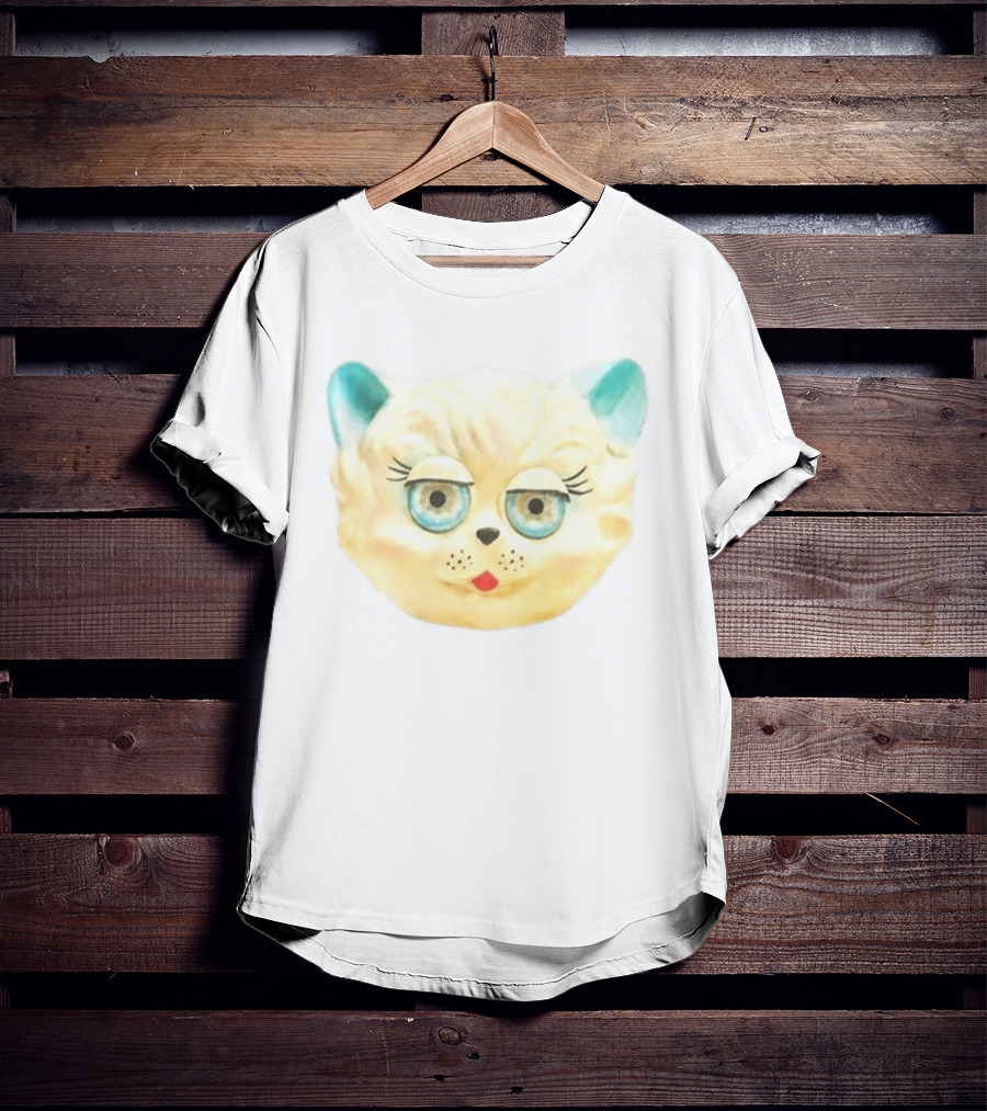 Carl Radke Valentino Le Chat De La Maison Vintage Cat Figurine T-Shirt