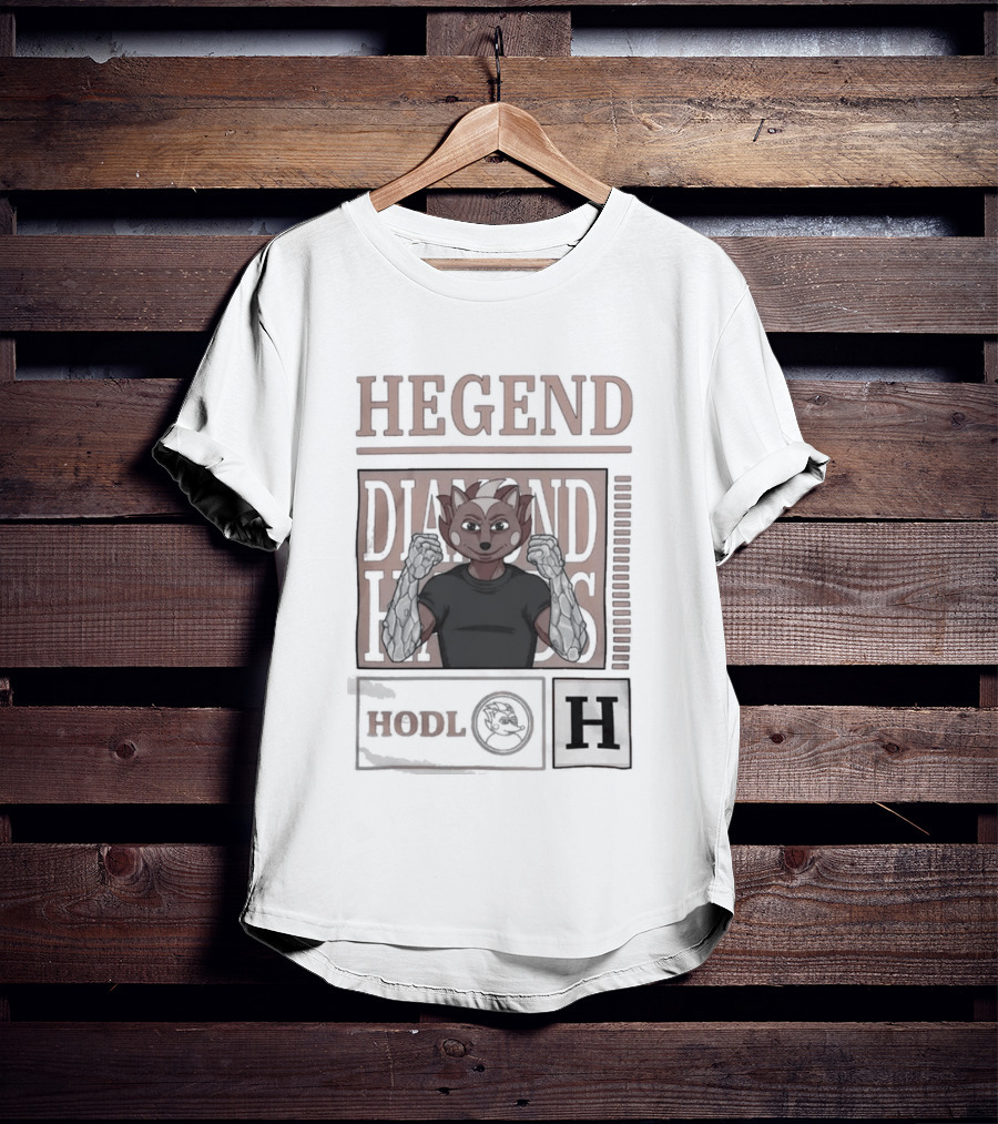 Hegend Diamond Hands Hodl H T-Shirt