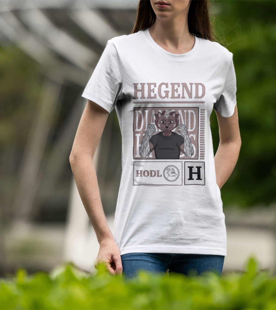 Hegend Diamond Hands Hodl H T-Shirt