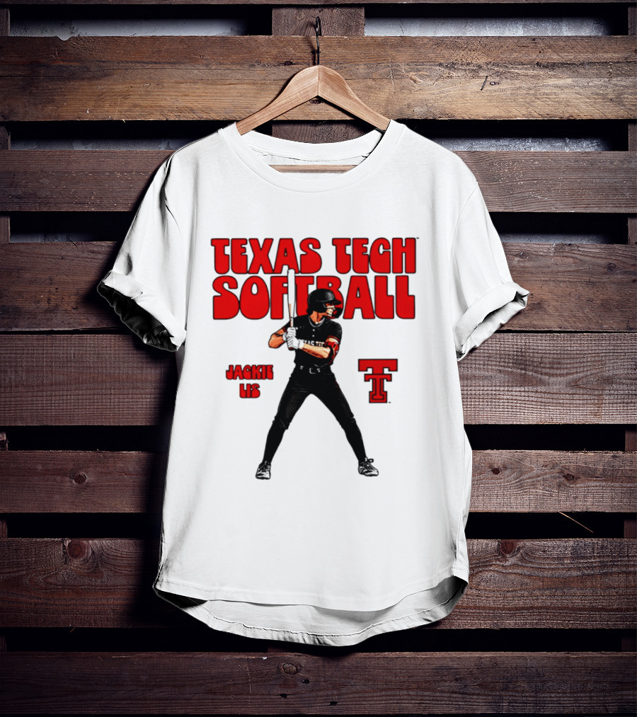 Texas Tech Red Raiders Jackie Lis Softball Player T-Shirt