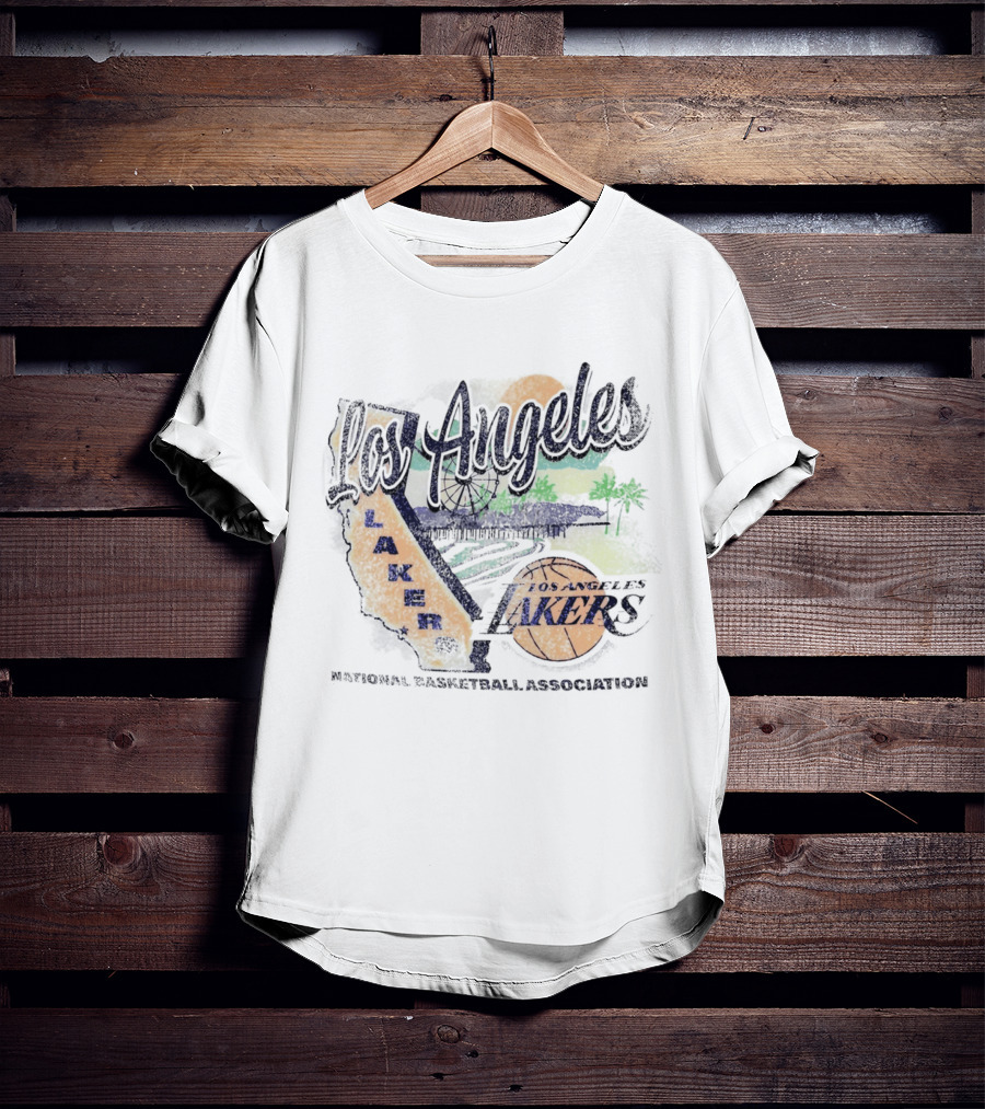 Los Angeles Lakers 2026 National Basketball Association Franklin T-Shirt