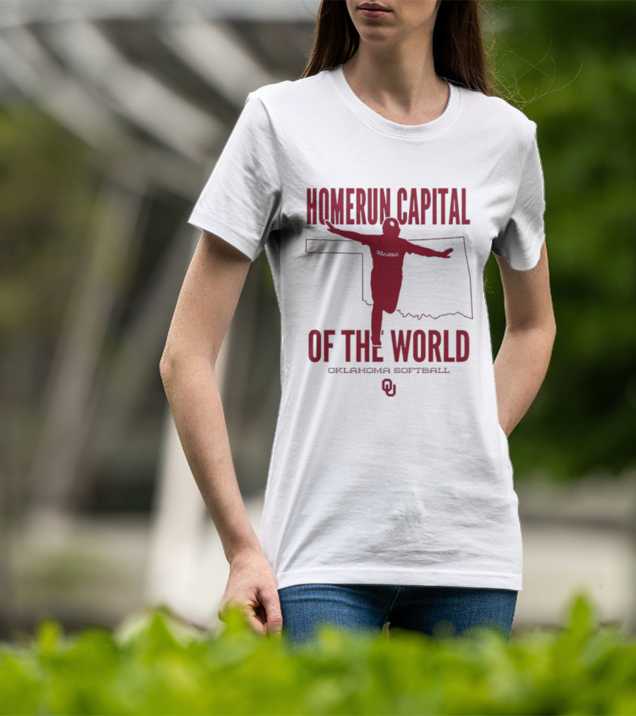 Oklahoma Softball Homerun Capital Of The World T-Shirt