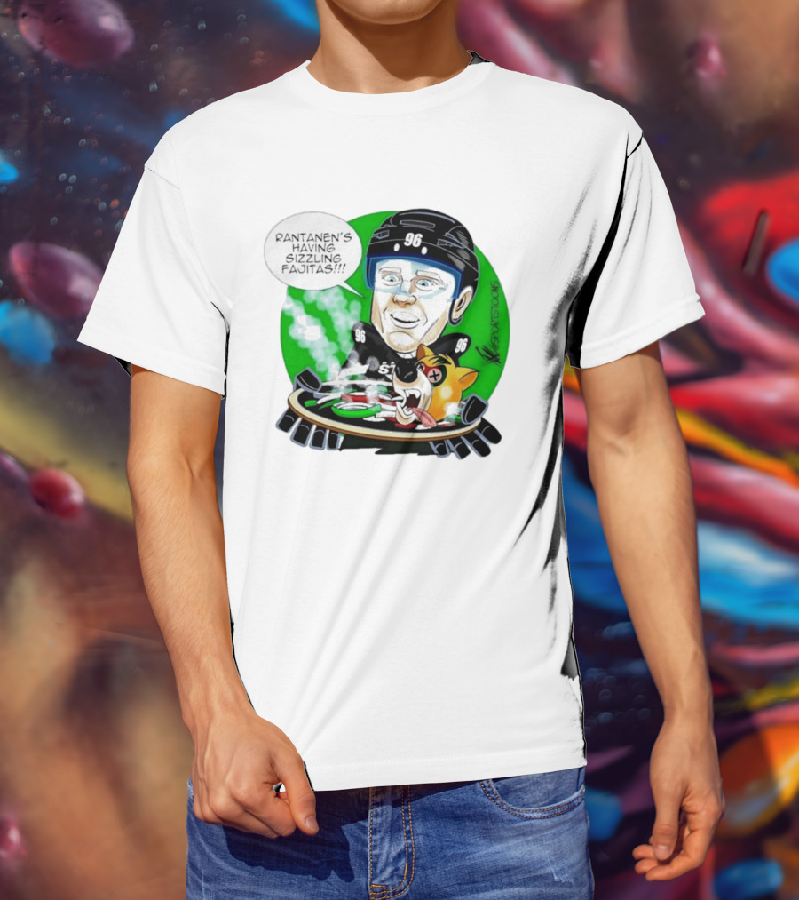 Rantanen's Having Sizzling Fajitas Sports Toons 96 T-Shirt