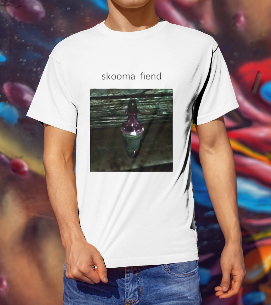 Skooma Fiend Skyrim Potion Character Reference T-Shirt