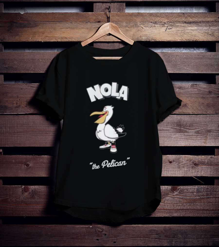 New Orleans Pelicans Nola The Pelican NBA Toons T-Shirt