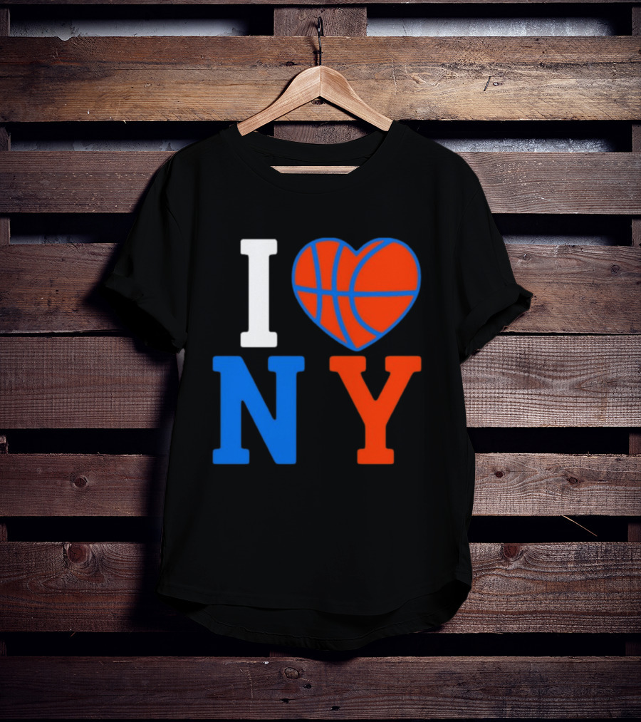 New York Knicks I Heart NY Basketball T-Shirt
