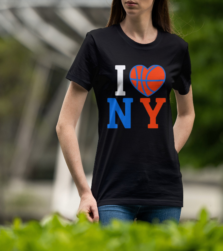 New York Knicks I Heart NY Basketball T-Shirt