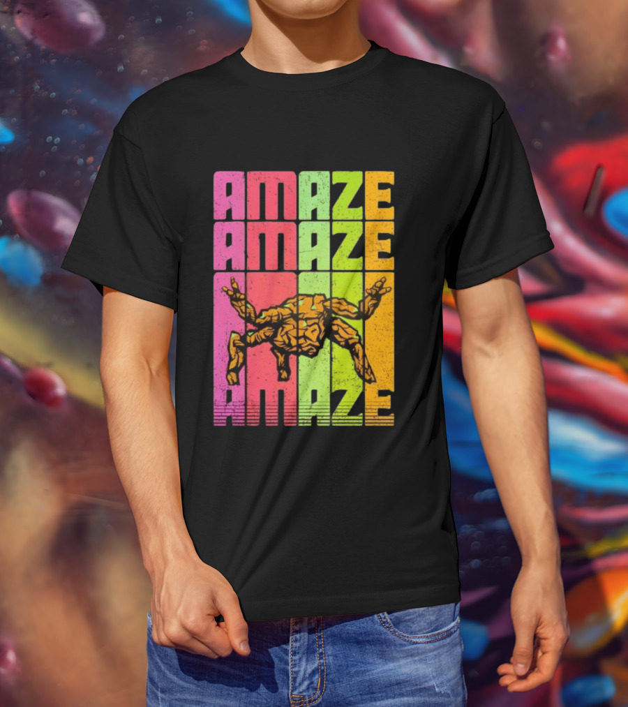 Rocky Project Hail Mary Amaze Amaze Amaze Colorful Alien T-Shirt