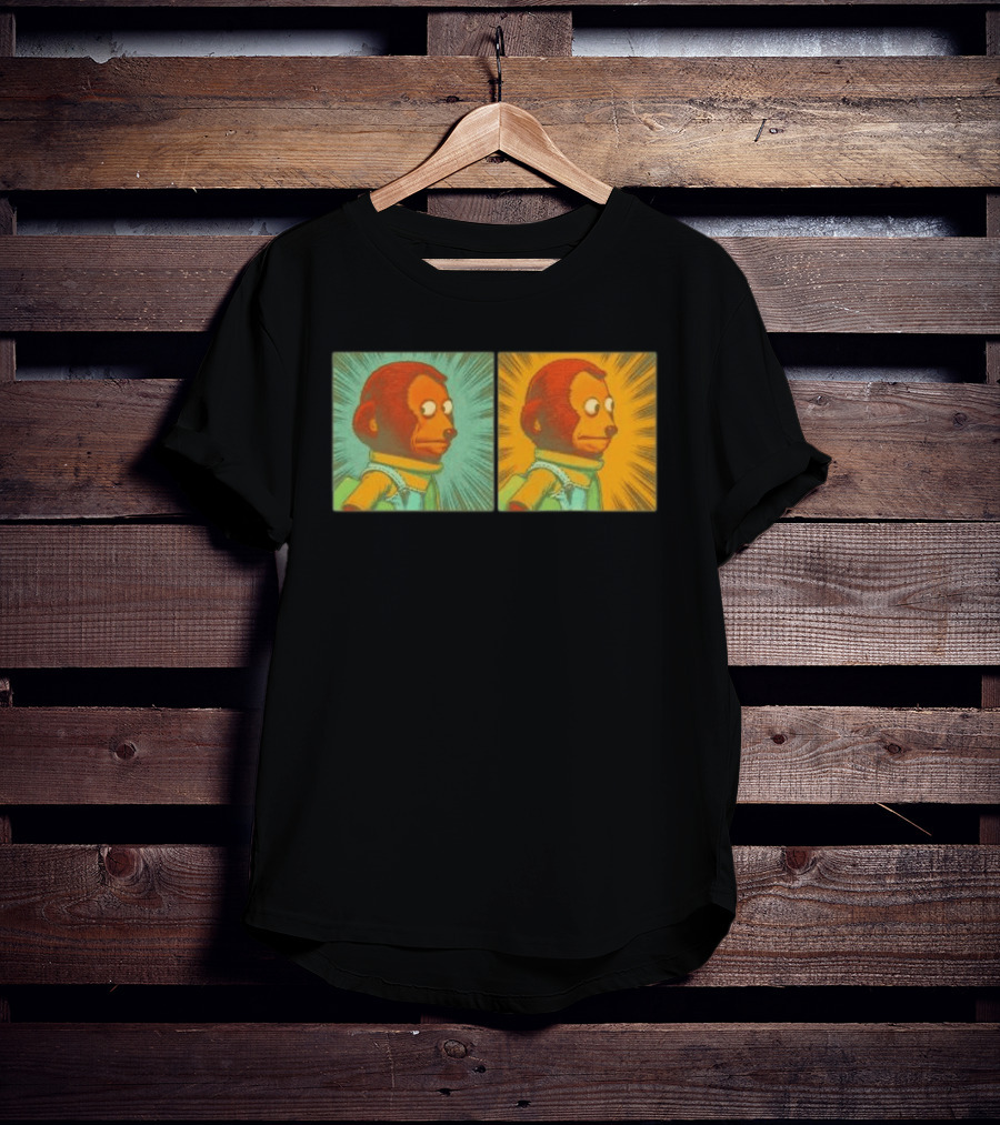 Awkward Look Monkey Puppet Meme Garment Dyed T-Shirt